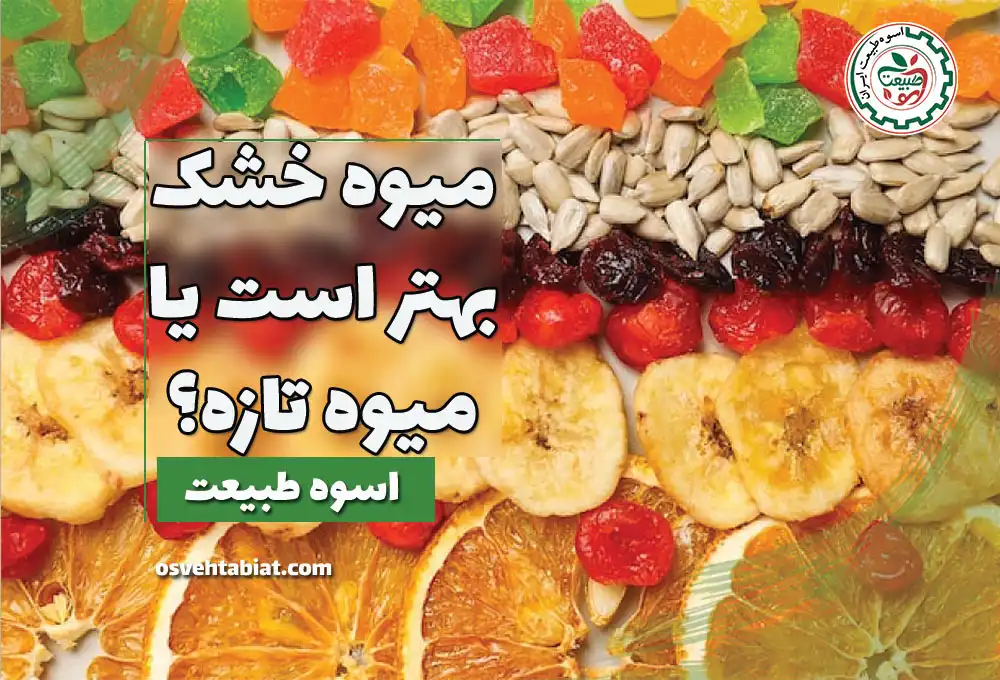 میوه خشک بهتر است یا میوه تازه؟