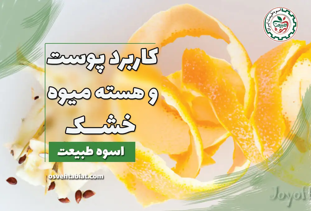 کاربرد پوست و هسته میوه های خشک